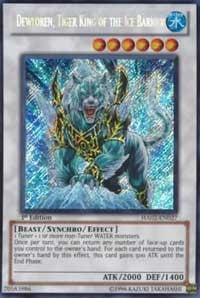 Dewloren, Tiger King of the Ice Barrier [HA02-EN027] Secret Rare | Good Games Morley