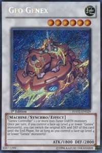 Geo Genex [HA02-EN029] Secret Rare | Good Games Morley