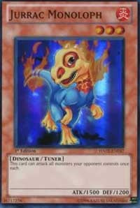 Jurrac Monoloph [HA02-EN037] Super Rare | Good Games Morley