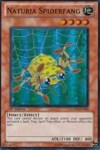 Naturia Spiderfang [HA02-EN040] Super Rare | Good Games Morley