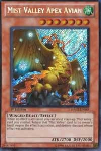Mist Valley Apex Avian [HA02-EN049] Secret Rare | Good Games Morley