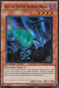 Ally of Justice Reverse Break [HA02-EN050] Super Rare | Good Games Morley