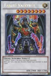 Fabled Valkyrus [HA02-EN056] Secret Rare | Good Games Morley