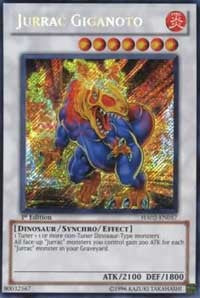 Jurrac Giganoto [HA02-EN057] Secret Rare | Good Games Morley
