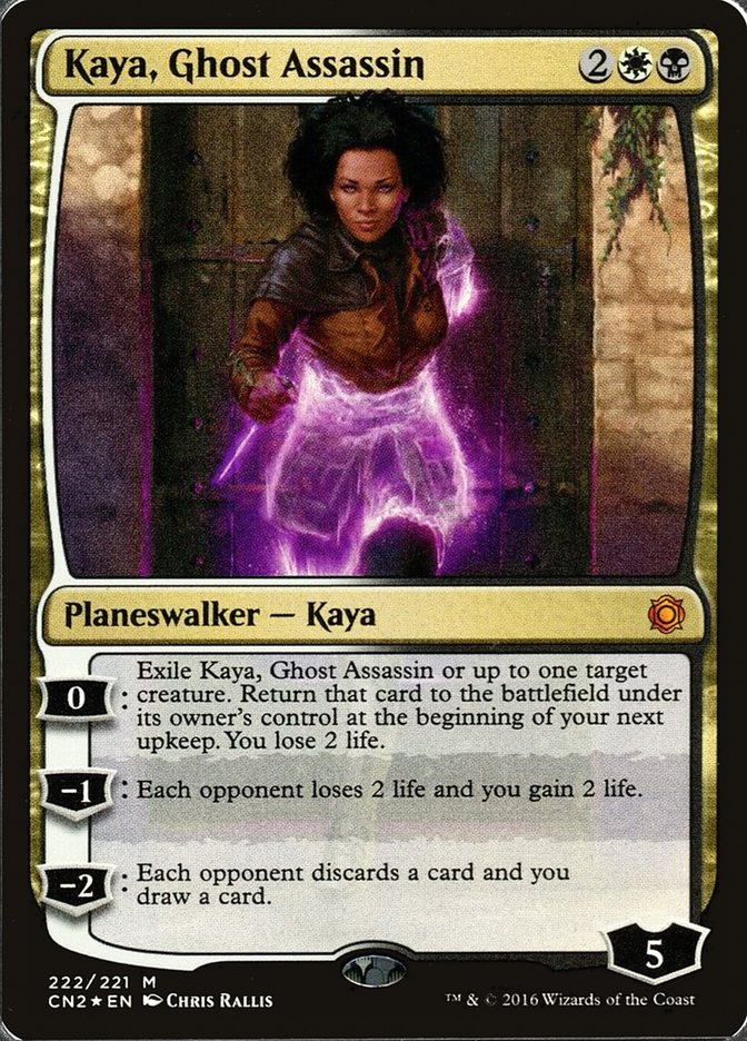 Kaya, Ghost Assassin (222/221) [Conspiracy: Take the Crown] | Good Games Morley