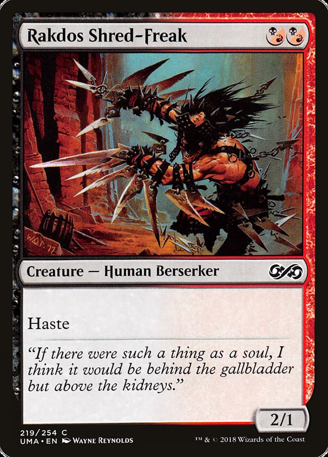 Rakdos Shred-Freak [Ultimate Masters] | Good Games Morley