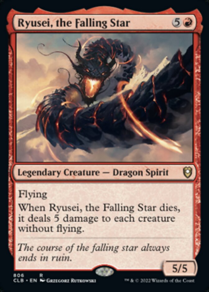 Ryusei, the Falling Star [Commander Legends: Battle for Baldur's Gate] | Good Games Morley