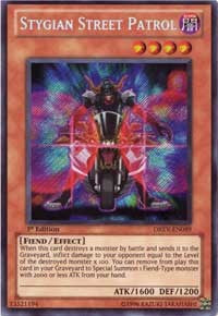 Stygian Street Patrol [DREV-EN099] Secret Rare | Good Games Morley