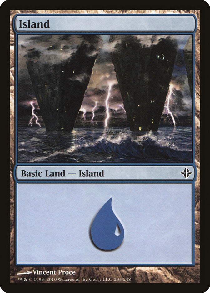Island (235) [Rise of the Eldrazi] | Good Games Morley