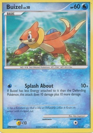 Buizel (1/12) [Diamond & Pearl: Trainer Kit - Manaphy] | Good Games Morley