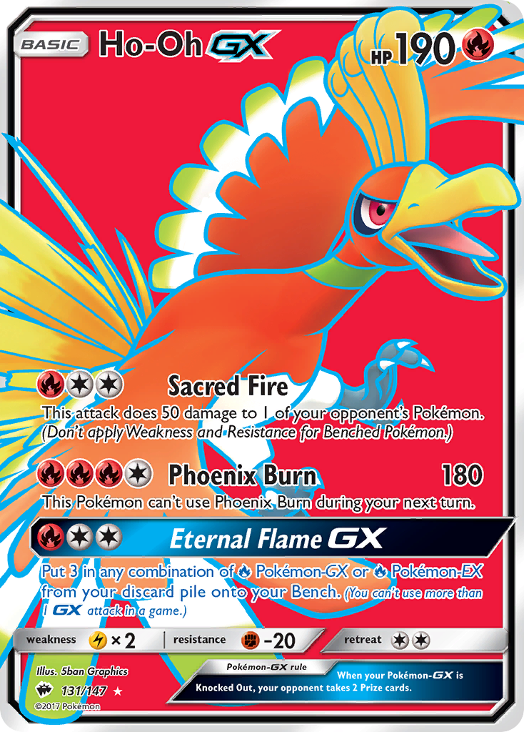 Ho-Oh GX (131/147) [Sun & Moon: Burning Shadows] | Good Games Morley