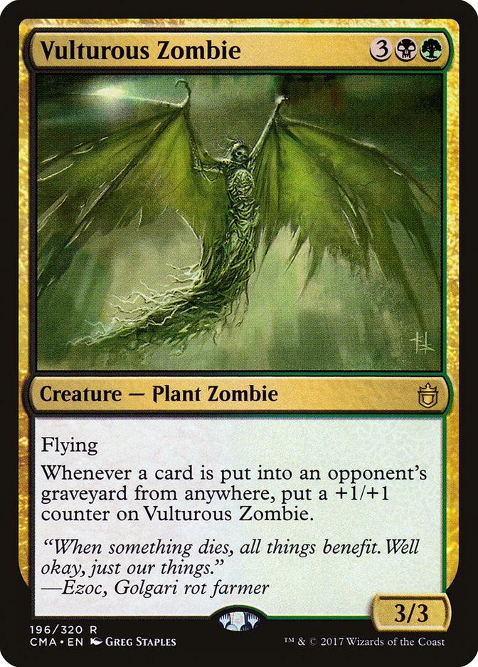 Vulturous Zombie [Commander Anthology] | Good Games Morley