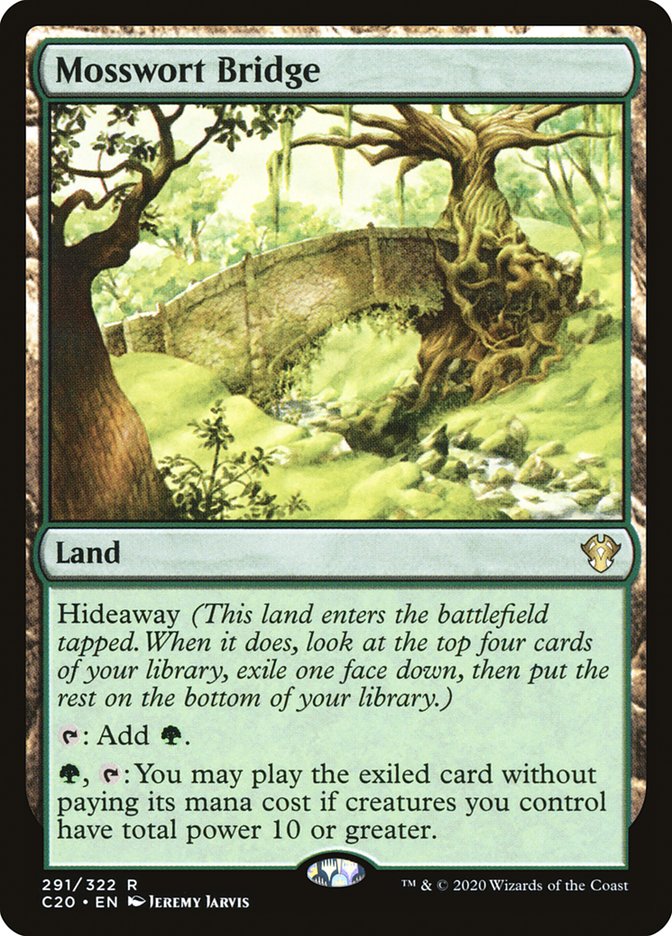 Mosswort Bridge [Commander 2020] | Good Games Morley
