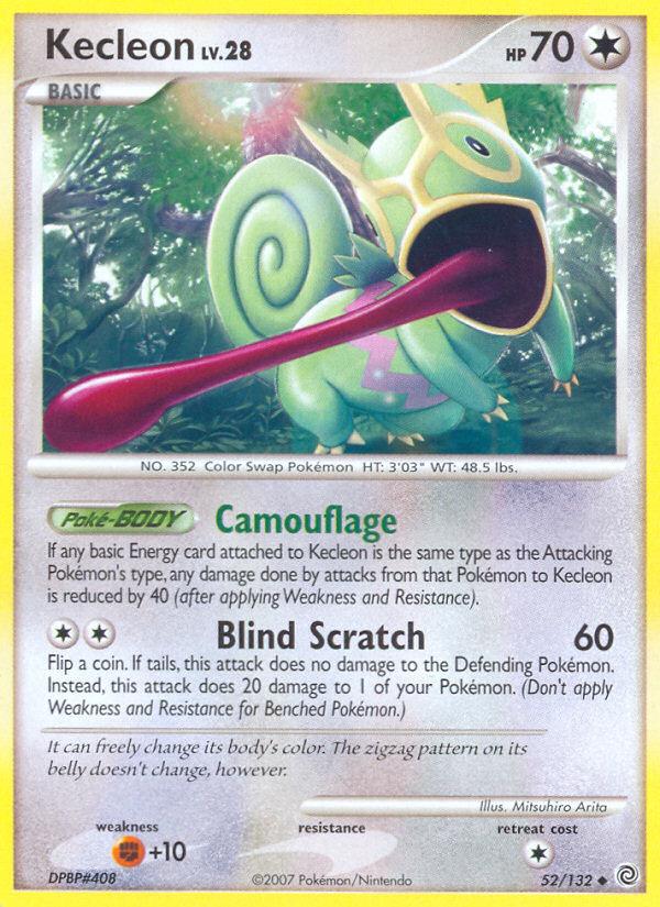 Kecleon (52/132) [Diamond & Pearl: Secret Wonders] | Good Games Morley