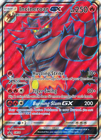 Incineroar GX (SM38) (Jumbo Card) [Sun & Moon: Black Star Promos] | Good Games Morley