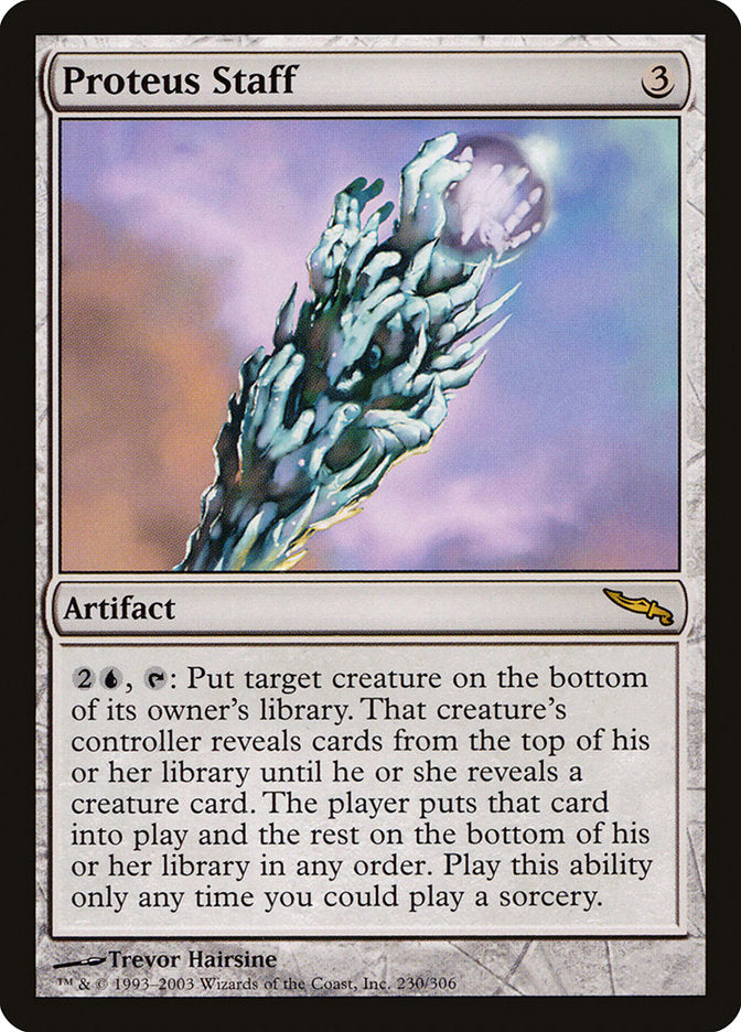 Proteus Staff [Mirrodin] | Good Games Morley