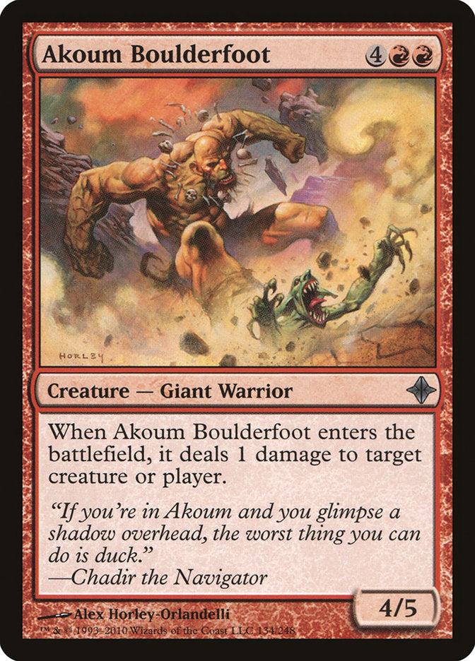 Akoum Boulderfoot [Rise of the Eldrazi] | Good Games Morley