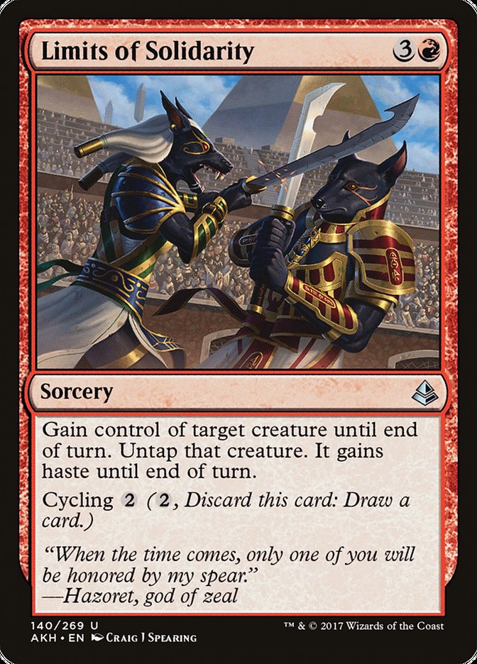 Limits of Solidarity [Amonkhet] | Good Games Morley