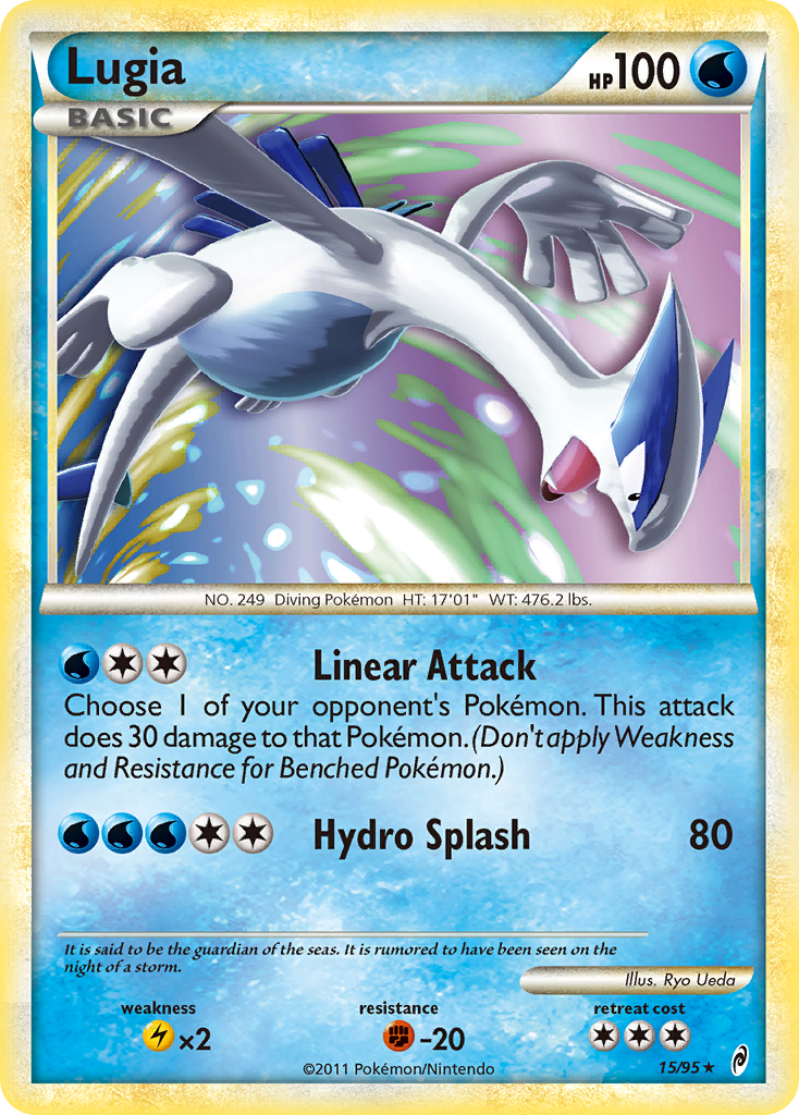 Lugia (15/95) [HeartGold & SoulSilver: Call of Legends] | Good Games Morley