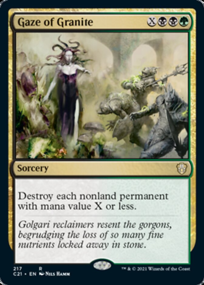 Gaze of Granite [Commander 2021] | Good Games Morley