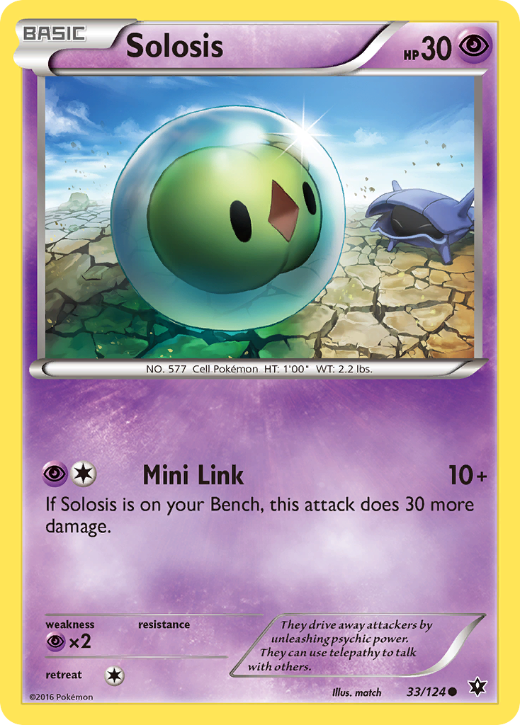 Solosis (33/124) [XY: Fates Collide] | Good Games Morley