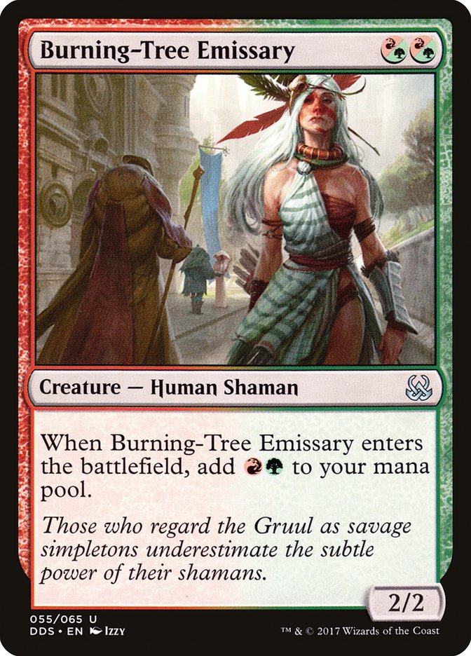 Burning-Tree Emissary [Duel Decks: Mind vs. Might] | Good Games Morley