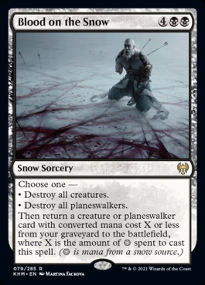 Blood on the Snow [Kaldheim] | Good Games Morley