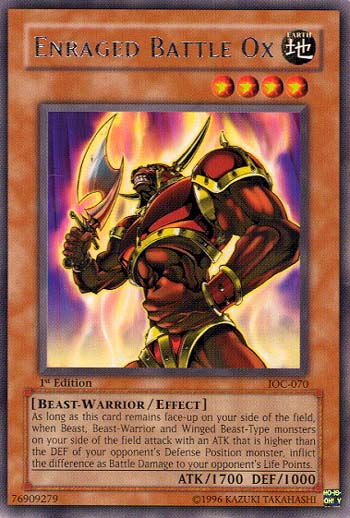 Enraged Battle Ox [IOC-070] Rare | Good Games Morley