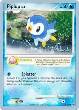 Piplup LV.8 (72/100) (Empotech - Dylan Lefavour) [World Championships 2008] | Good Games Morley