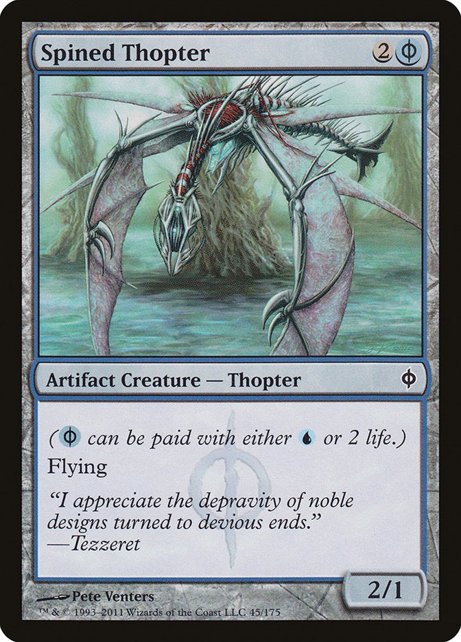 Spined Thopter [New Phyrexia] | Good Games Morley