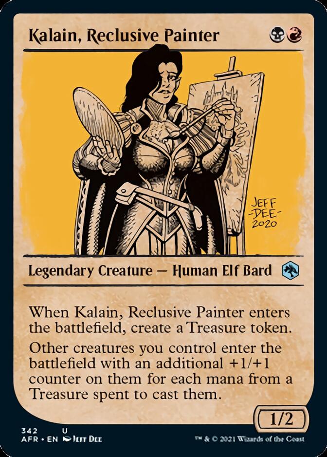 Kalain, Reclusive Painter (Showcase) [Dungeons & Dragons: Adventures in the Forgotten Realms] | Good Games Morley