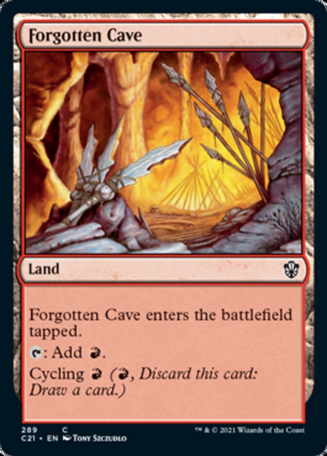 Forgotten Cave [Commander 2021] | Good Games Morley