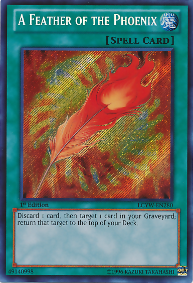 A Feather of the Phoenix [LCYW-EN280] Secret Rare | Good Games Morley