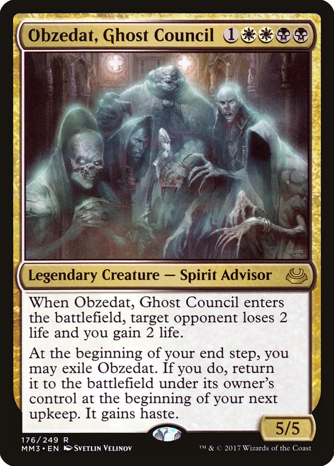 Obzedat, Ghost Council [Modern Masters 2017] | Good Games Morley