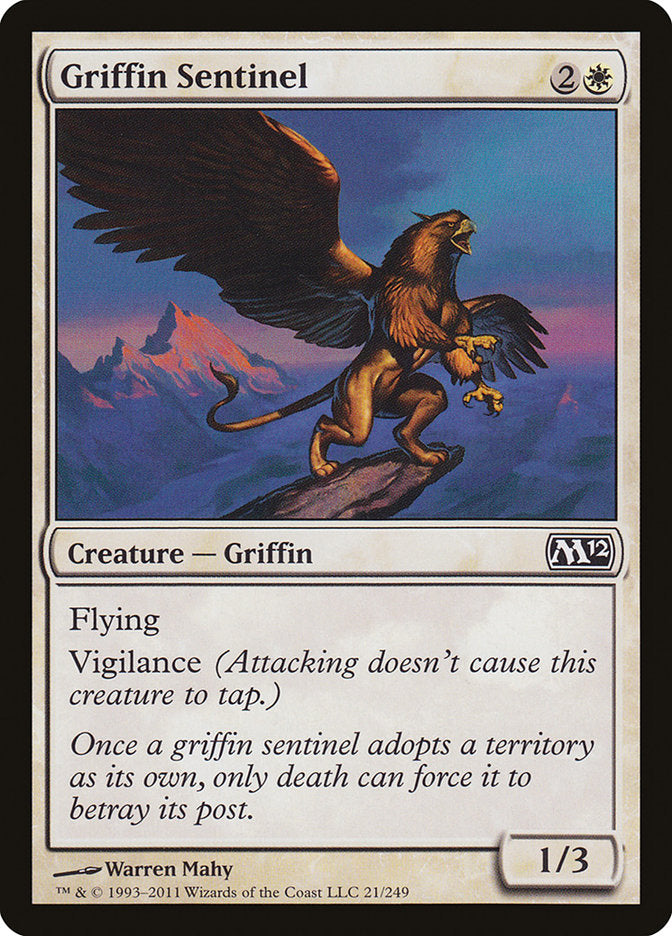 Griffin Sentinel [Magic 2012] | Good Games Morley