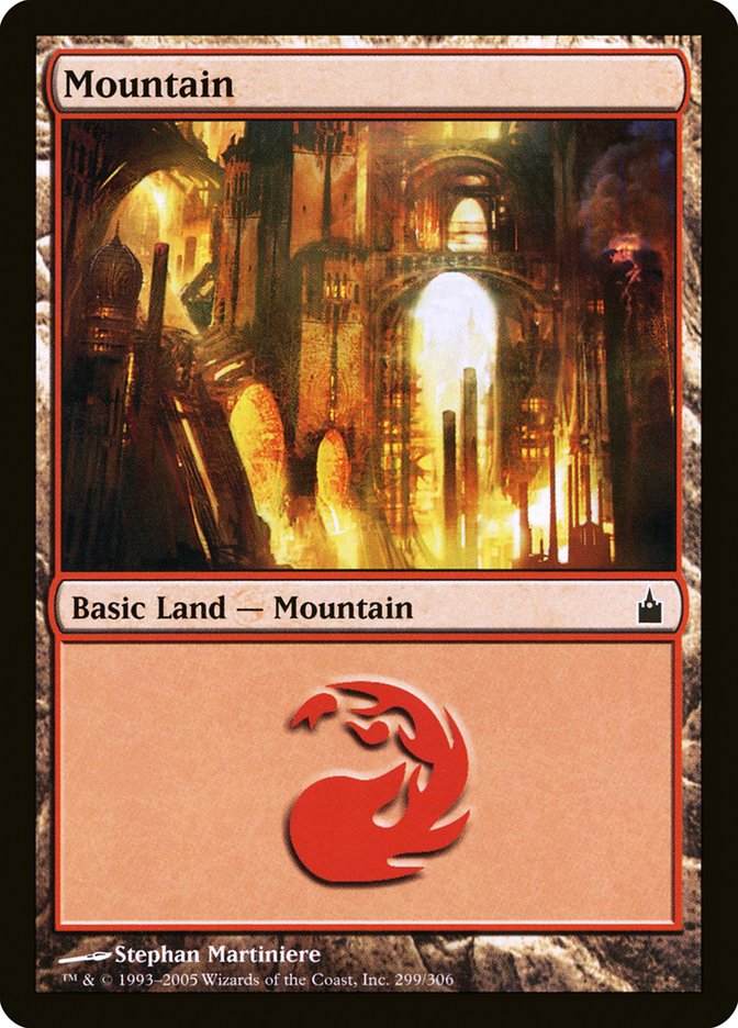 Mountain (299) [Ravnica: City of Guilds] | Good Games Morley
