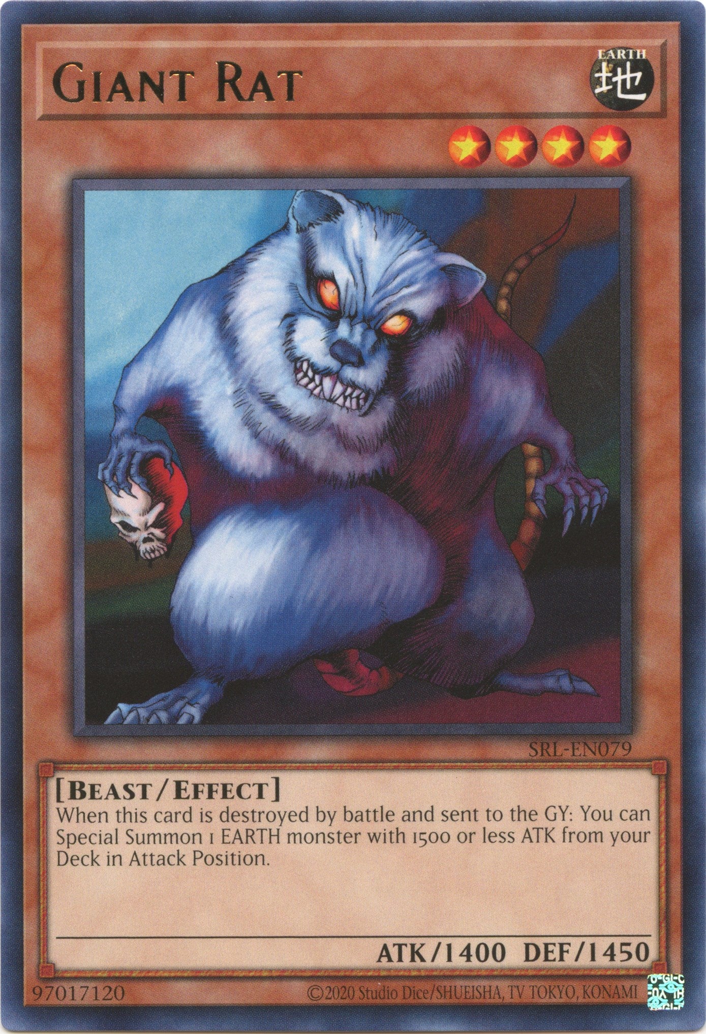 Giant Rat (25th Anniversary) [SRL-EN079] Rare | Good Games Morley