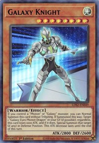 Galaxy Knight (Blue) [LDS2-EN049] Ultra Rare | Good Games Morley