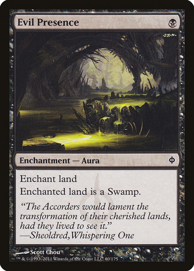 Evil Presence [New Phyrexia] | Good Games Morley