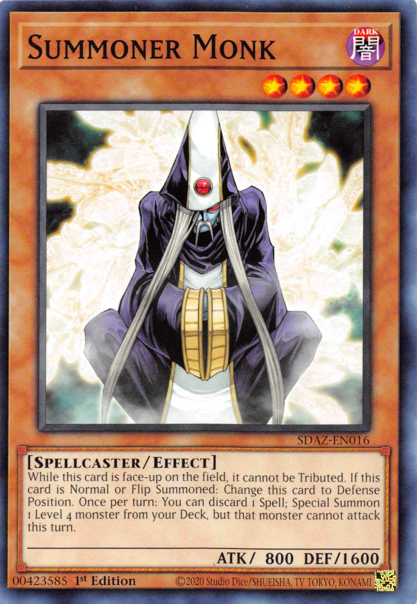 Summoner Monk [SDAZ-EN016] Common | Good Games Morley