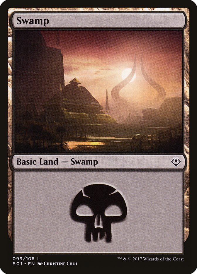 Swamp (99) [Archenemy: Nicol Bolas] | Good Games Morley