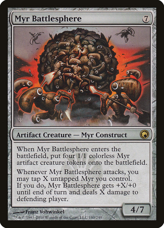 Myr Battlesphere [Scars of Mirrodin] | Good Games Morley