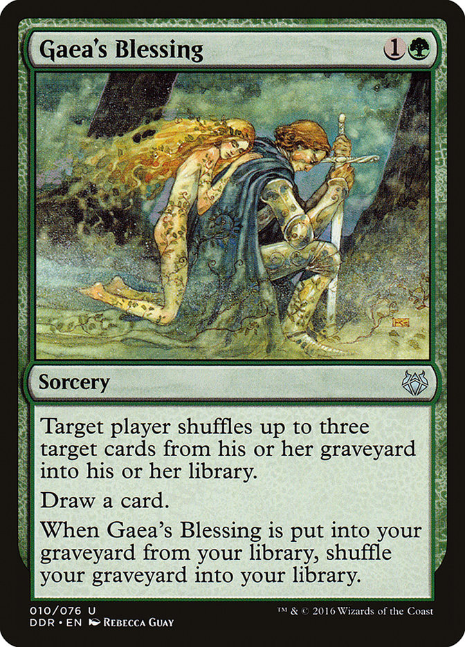 Gaea's Blessing [Duel Decks: Nissa vs. Ob Nixilis] | Good Games Morley
