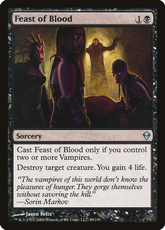 Feast of Blood [Zendikar] | Good Games Morley