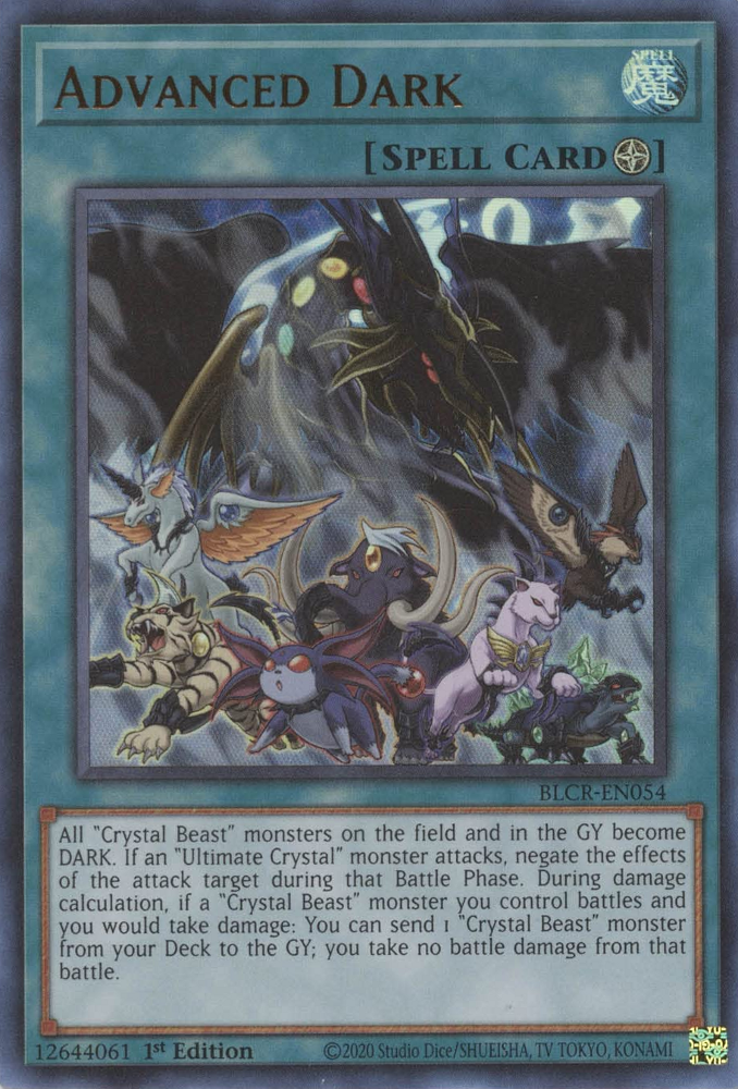 Advanced Dark [BLCR-EN054] Ultra Rare | Good Games Morley