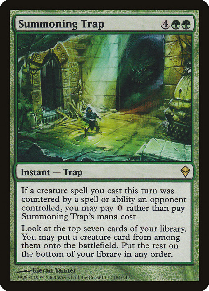 Summoning Trap [Zendikar] | Good Games Morley