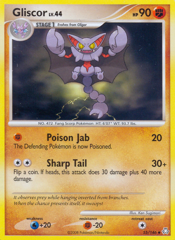 Gliscor (55/146) [Diamond & Pearl: Legends Awakened] | Good Games Morley