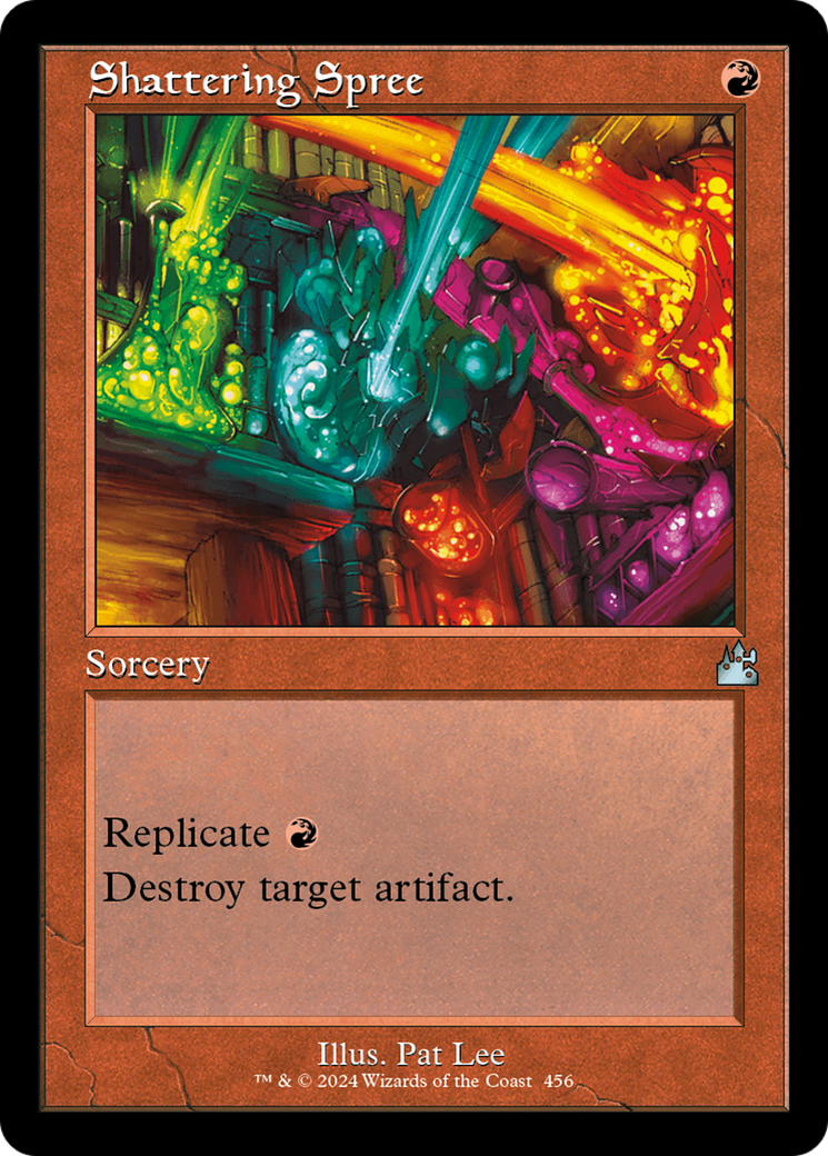 Shattering Spree (Retro Frame) [Ravnica Remastered] | Good Games Morley