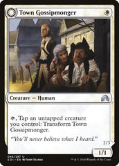 Town Gossipmonger // Incited Rabble [Shadows over Innistrad] | Good Games Morley