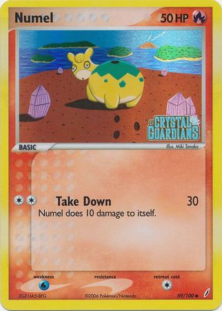 Numel (59/100) (Stamped) [EX: Crystal Guardians] | Good Games Morley